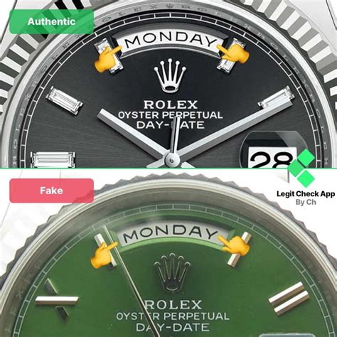 fake rolex day date vs real|counterfeit rolex watches.